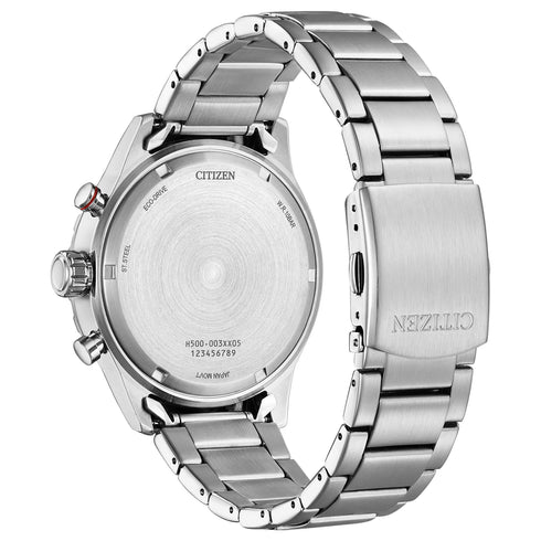 Citizen eco drive AT2520-89E Outdoor Crono Acciaio | Gioiellitosti.it